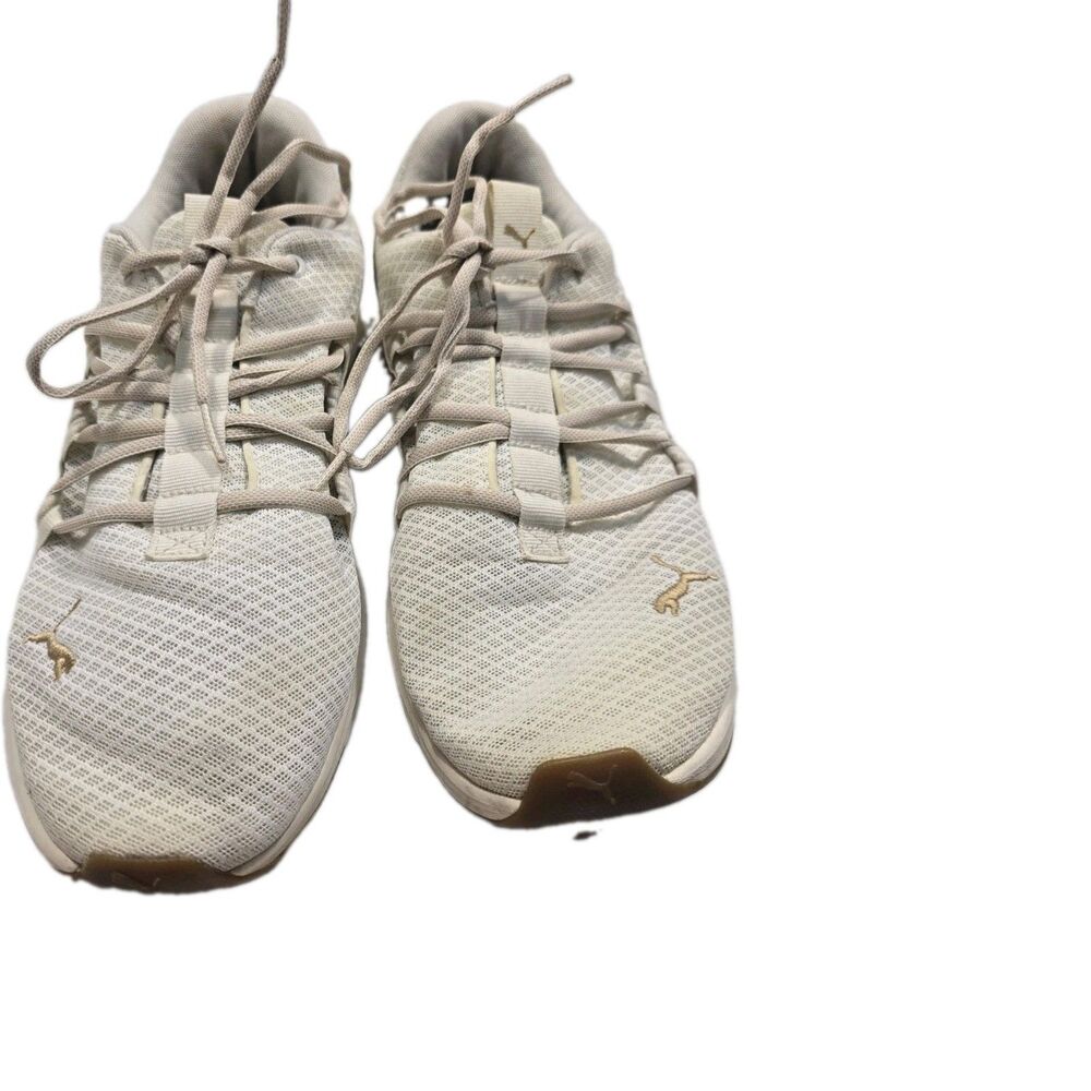 * PUMA White Tie Sneakers Ladies Size 8.5